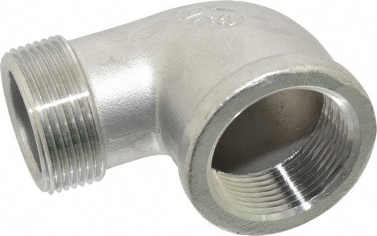 Merit Brass K403-20 Pipe 90 deg Street Elbow 1-1/4", 304 Stainless Steel