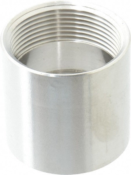 Merit Brass K411-24 Pipe Coupling 1-1/2", 304 Stainless Steel