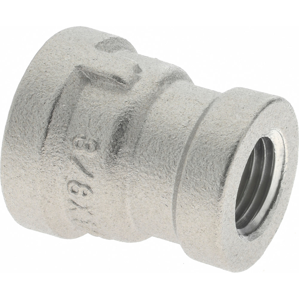 Merit Brass K412-0604 Pipe Reducer 3/8 x 1/4", 304 Stainless Steel