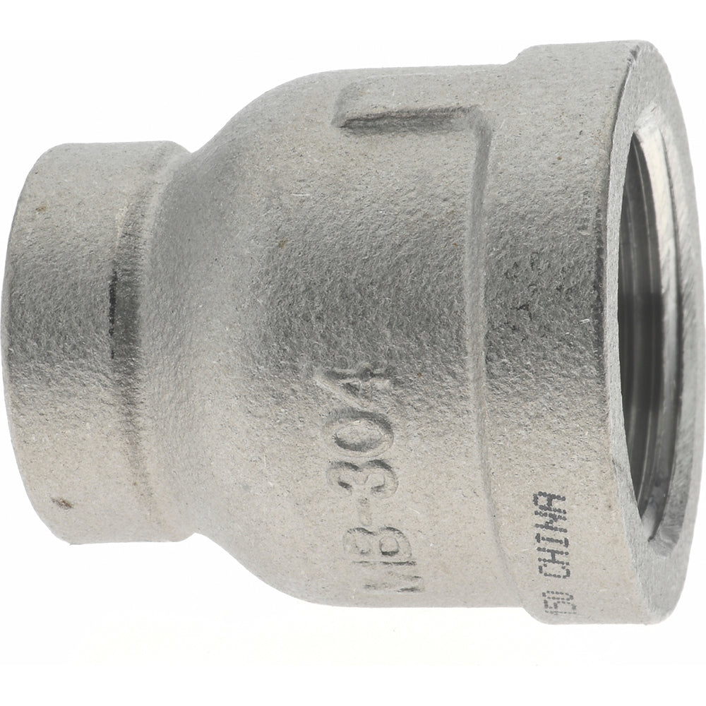 Merit Brass K412-1206 Pipe Reducer 3/4 x 3/8", 304 Stainless Steel