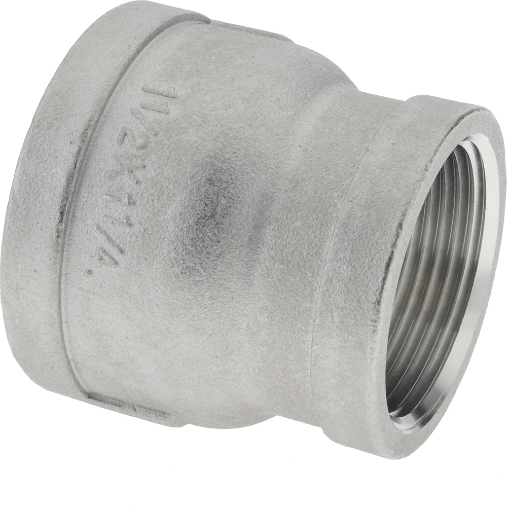 Merit Brass K412-2420 Pipe Reducer 1-1/2 x 1-1/4", 304 Stainless Steel