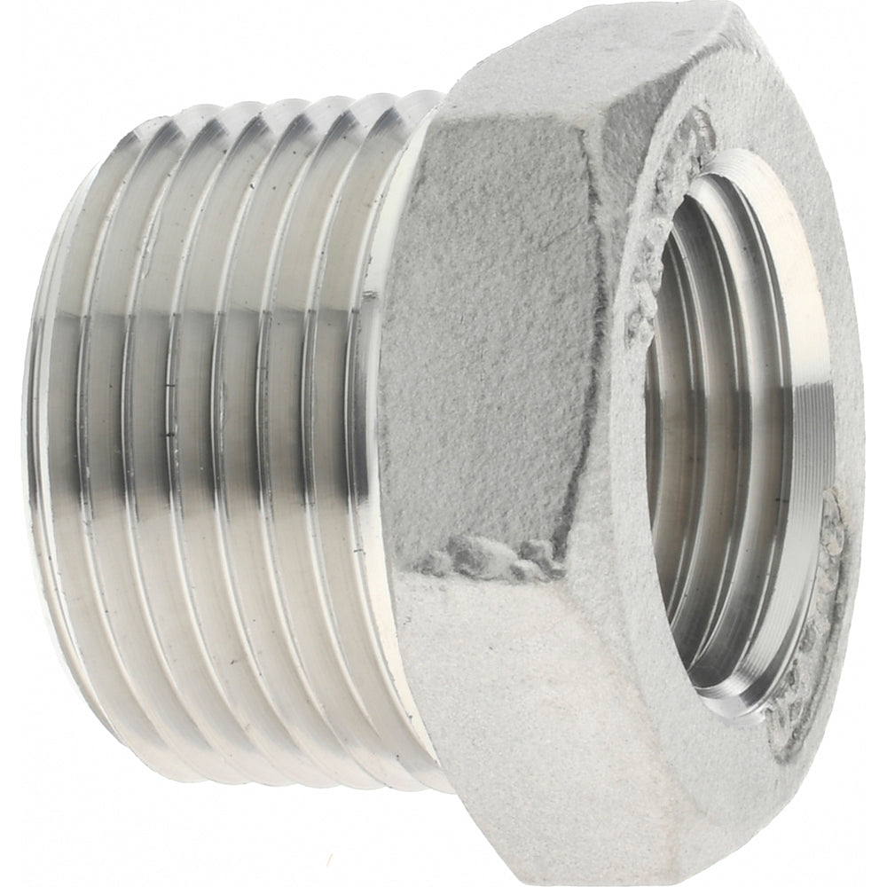 Value Collection 4HB3/4*1/2 Pipe Bushing 3/4 x 1/2" Fitting, 304 Stainless Steel