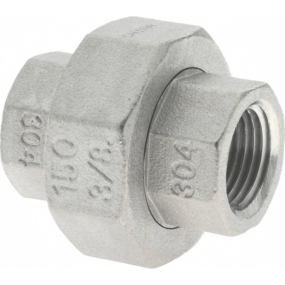 Merit Brass K487-06 Pipe Union 3/8", 304 Stainless Steel