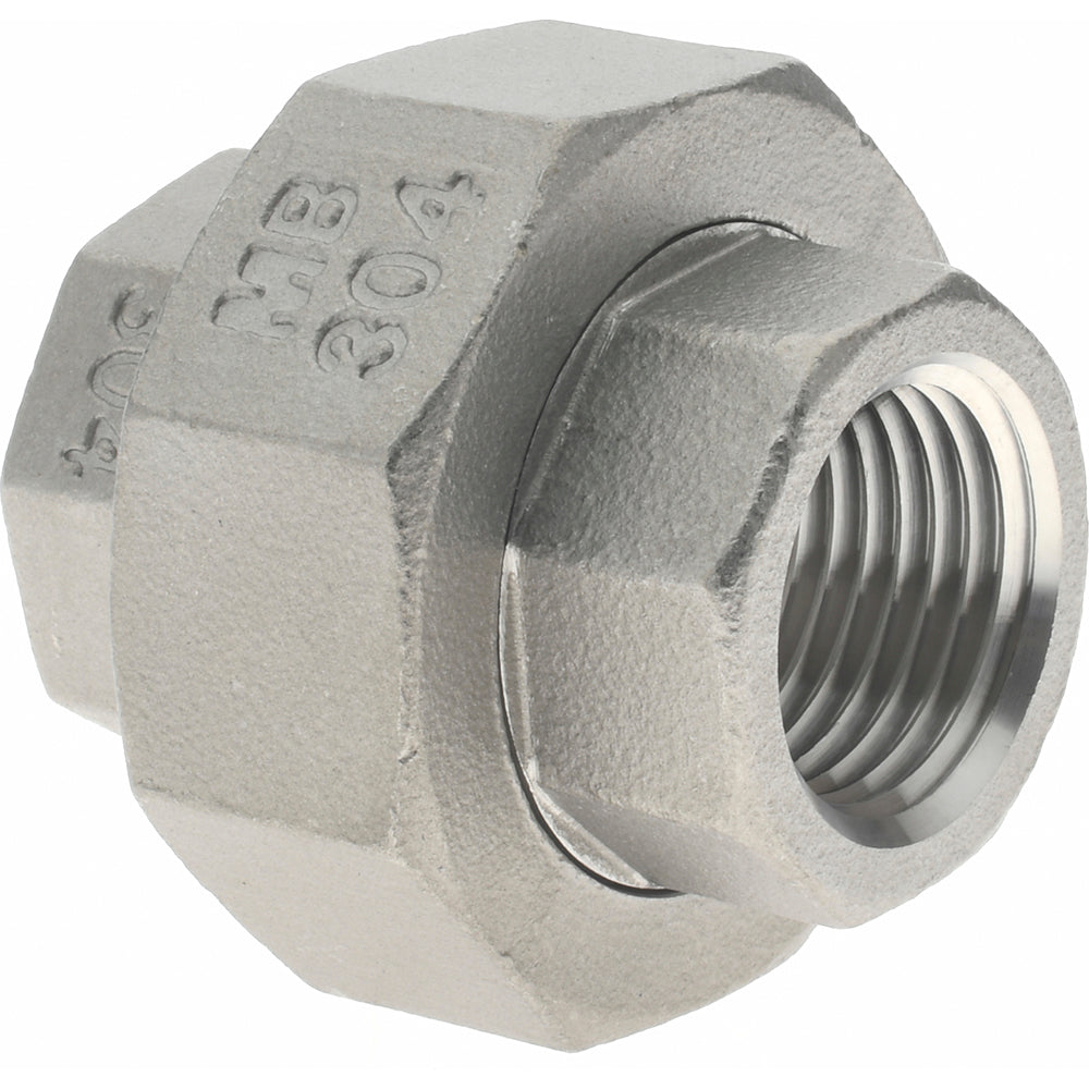 Merit Brass K487-08 Pipe Union 1/2", 304 Stainless Steel