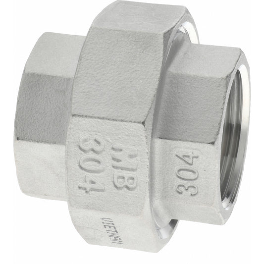 Merit Brass K487-16 Pipe Union 1", 304 Stainless Steel