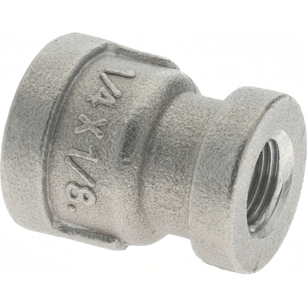 Merit Brass K612-0402 Pipe Reducer 1/4 x 1/8", 316 Stainless Steel