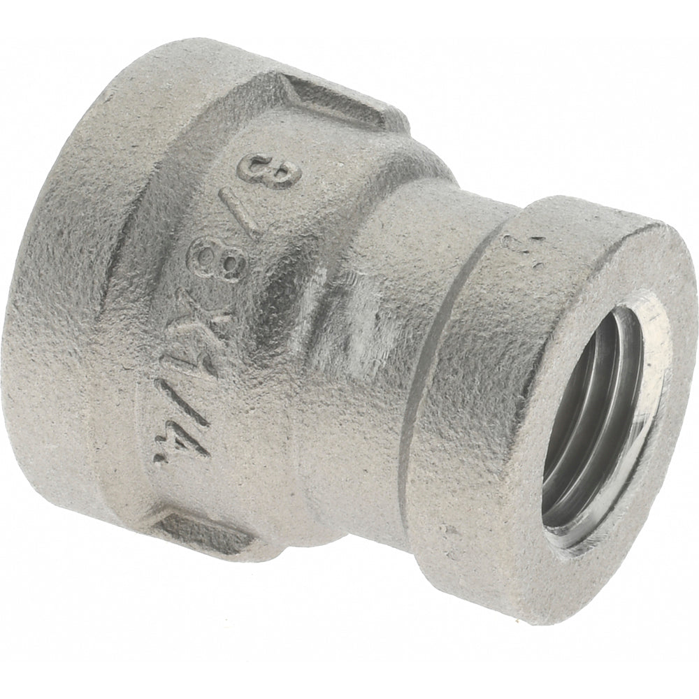 Merit Brass K612-0604 Pipe Reducer 3/8 x 1/4", 316 Stainless Steel