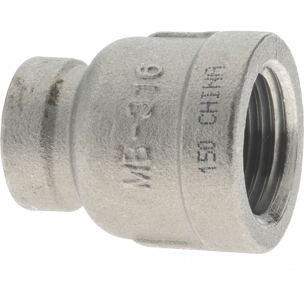 Merit Brass K612-0804 Pipe Reducer 1/2 x 1/4", 316 Stainless Steel
