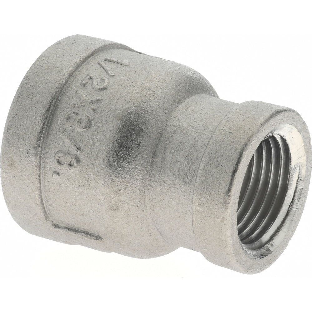 Merit Brass K612-0806 Pipe Reducer 1/2 x 3/8", 316 Stainless Steel