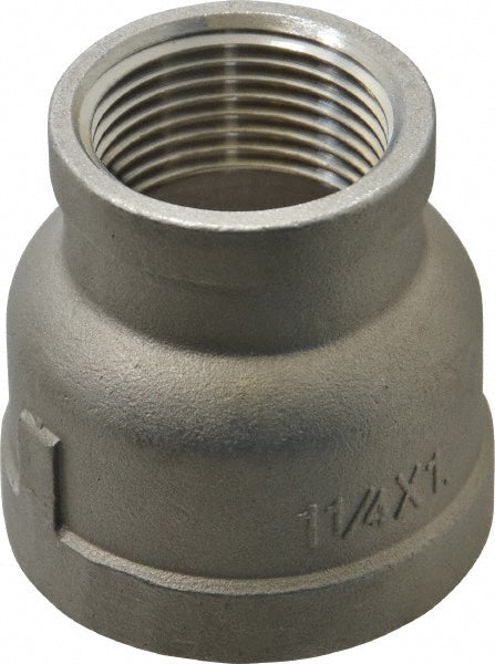 Merit Brass K612-2016 Pipe Reducer 1-1/4 x 1", 316 Stainless Steel