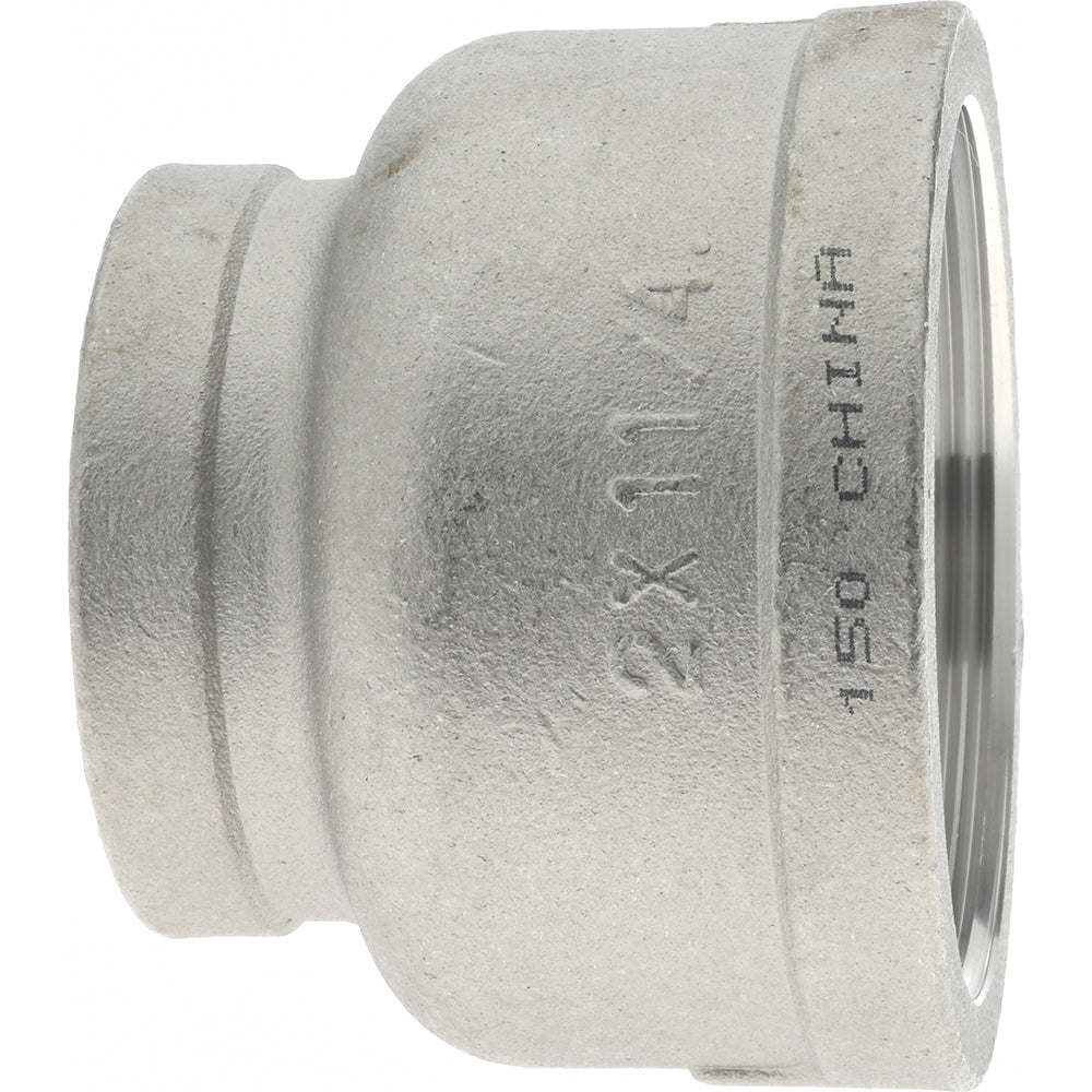 Merit Brass K612-3220 Pipe Reducer 2 x 1-1/4", 316 Stainless Steel