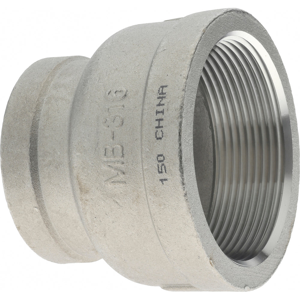 Merit Brass K612-3224 Pipe Reducer 2 x 1-1/2", 316 Stainless Steel