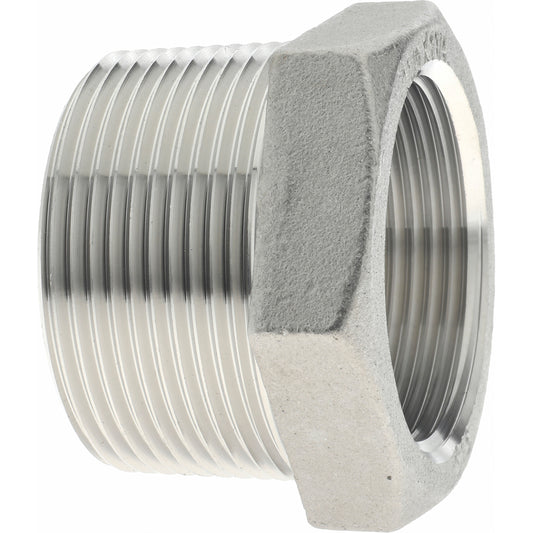 Merit Brass K614-2420 Pipe Bushing 1-1/2 x 1-1/4", 316 Stainless Steel