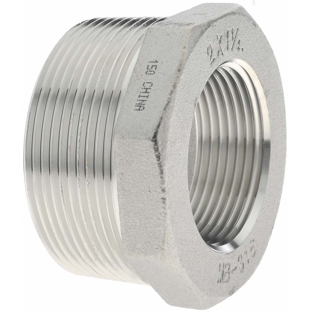 Merit Brass K614-3220 Pipe Bushing 2 x 1-1/4", 316 Stainless Steel