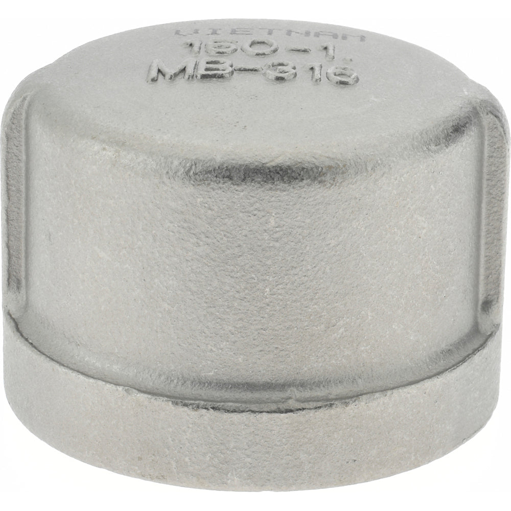 Merit Brass K616-16 Pipe End Cap 1", 316 Stainless Steel