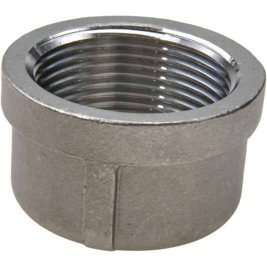 Merit Brass K616-20 Pipe End Cap 1-1/4", 316 Stainless Steel