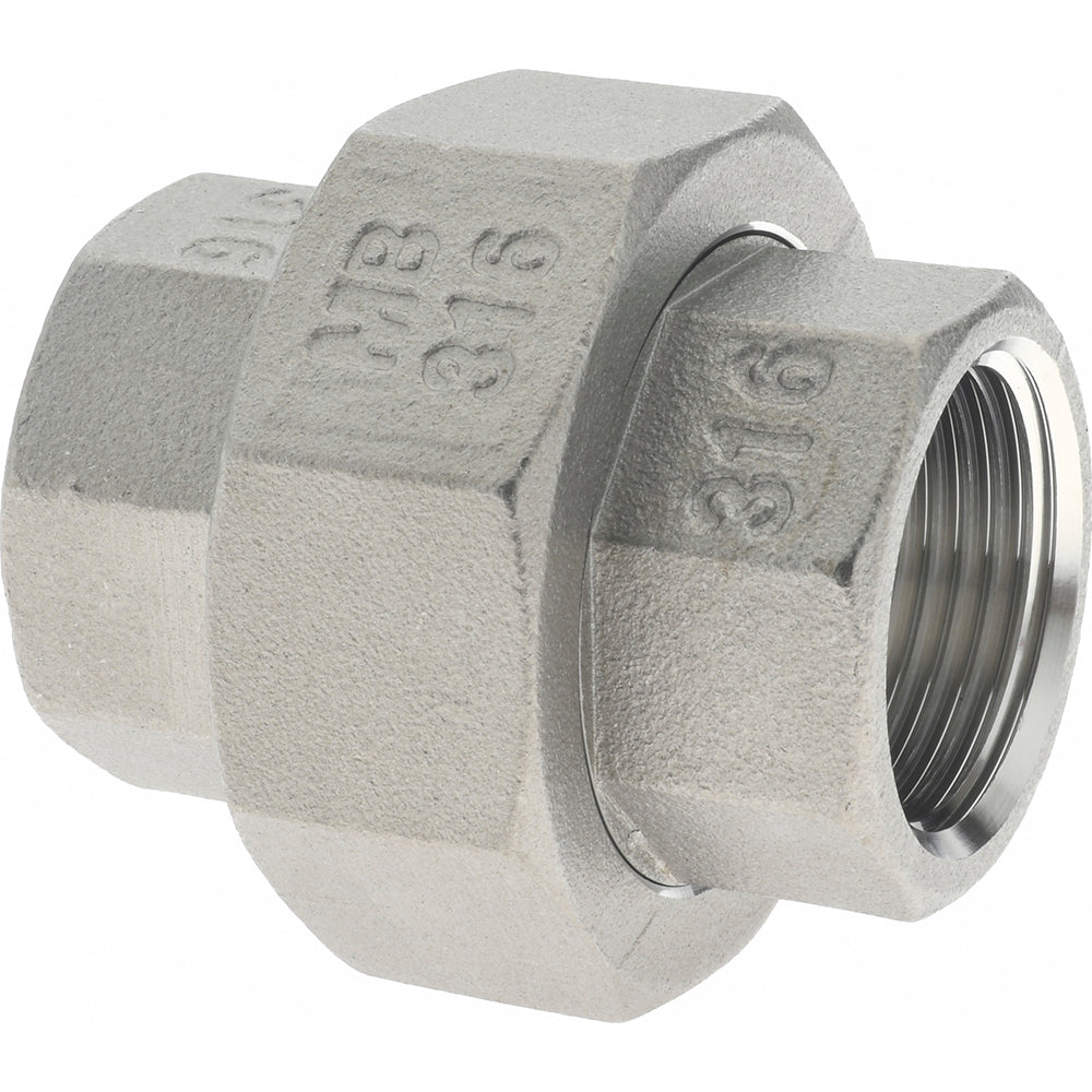 Merit Brass K687-12 Pipe Union 3/4", 316 Stainless Steel