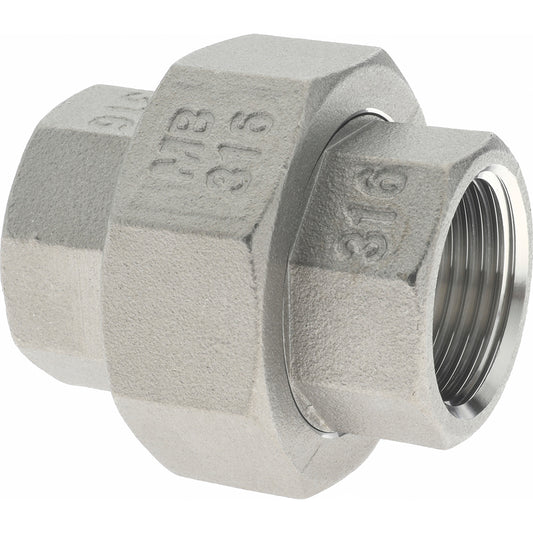 Merit Brass K687-12 Pipe Union 3/4", 316 Stainless Steel