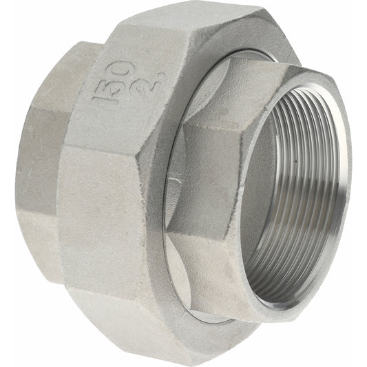 Merit Brass K687-32 Pipe Union 2", 316 Stainless Steel