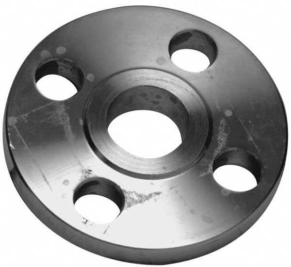 Merit Brass A635-08 1/2" Pipe, 3-1/2" OD, Stainless Steel, Threaded Pipe Flange