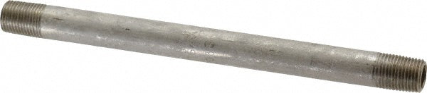 Merit Brass 6002-500 Stainless Steel Pipe Nipple 1/8" Pipe, Grade 316 & 316L