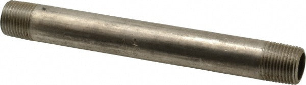 Merit Brass 6006-550 Stainless Steel Pipe Nipple 3/8" Pipe, Grade 316 & 316L