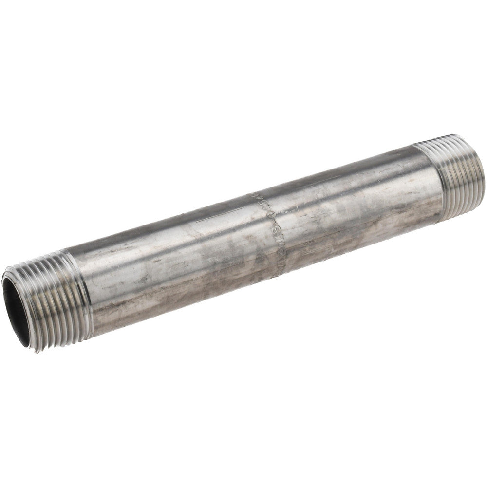 Merit Brass 6012-600 Stainless Steel Pipe Nipple 3/4" Pipe, Grade 316 & 316L