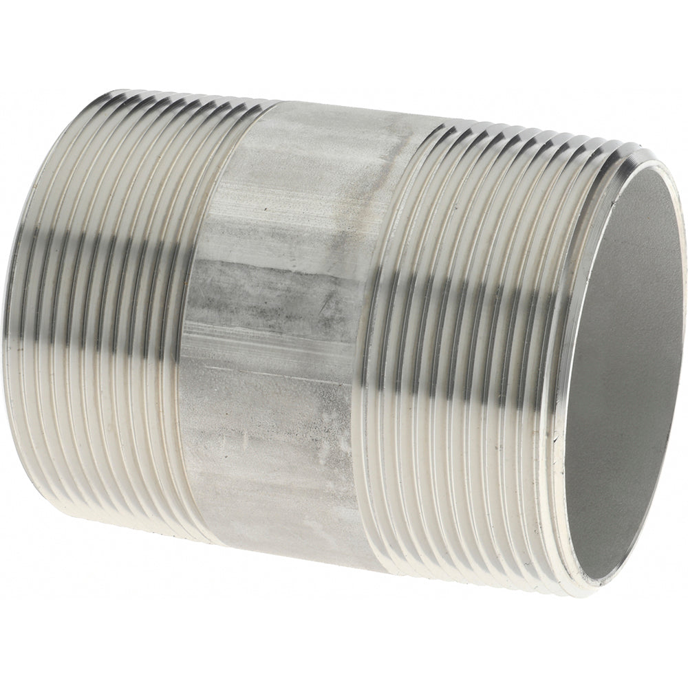 Merit Brass 6032-300 Stainless Steel Pipe Nipple 2" Pipe, Grade 316 & 316L
