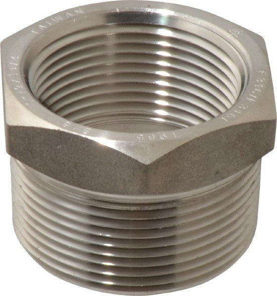 Merit Brass 3614D-2420 Pipe Bushing 1-1/2", 316 & 316L Stainless Steel