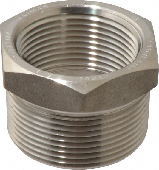 Merit Brass 3614D-2420 Pipe Bushing 1-1/2", 316 & 316L Stainless Steel
