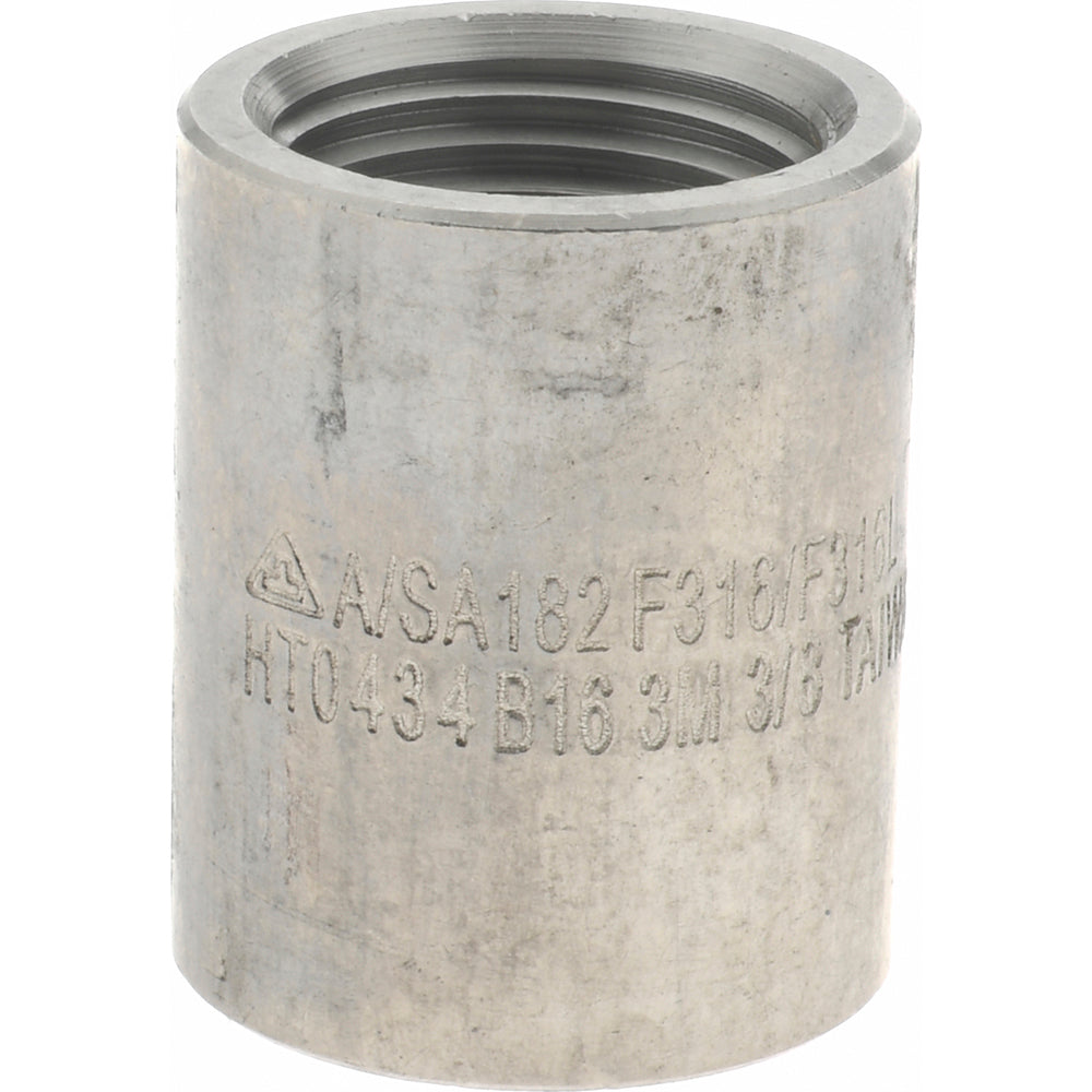 Merit Brass 3616D-06 Pipe End Cap 3/8", 316 & 316L Stainless Steel