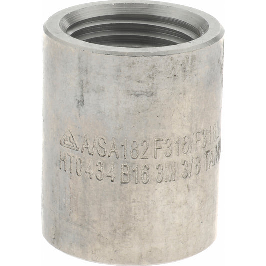 Merit Brass 3616D-06 Pipe End Cap 3/8", 316 & 316L Stainless Steel