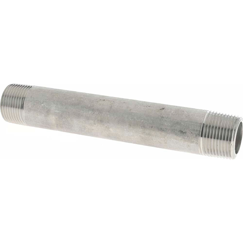 Merit Brass 6512-600 Stainless Steel Pipe Nipple 3/4" Pipe, Grade 316 & 316L