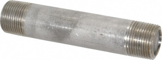Merit Brass 6516-600 Stainless Steel Pipe Nipple 1" Pipe, Grade 316 & 316L