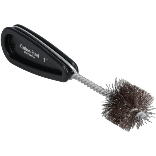 Schaefer Brush 00649-12 1-3/16 Inch Actual Brush Diameter, 1 Inch Inside Diameter, Carbon Steel, Plumbing, Hand Fitting and Cleaning Brush