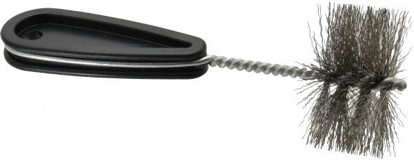 Schaefer Brush 00652-6 2-1/4 Inch Actual Brush Diameter, 2 Inch Inside Diameter, Carbon Steel, Plumbing, Hand Fitting and Cleaning Brush