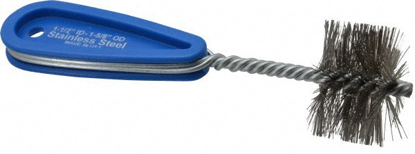 Schaefer Brush 00934 1-3/4 Inch Actual Brush Diameter, Stainless Steel, Refrigeration, Hand Fitting and Cleaning Brush