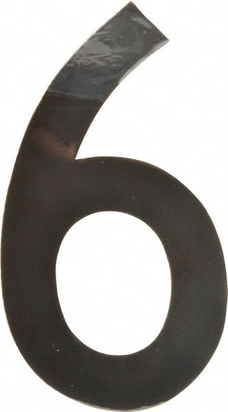 Stranco Incorporated DBV-3-6-10 Number & Letter Label "6", 3" High