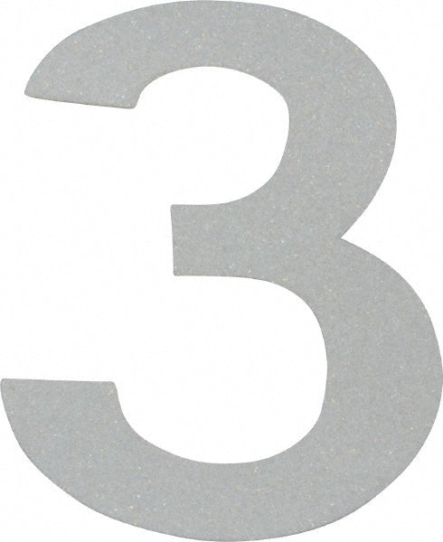 Stranco Incorporated DWR-3-3-5 Number & Letter Label "3", 3" High