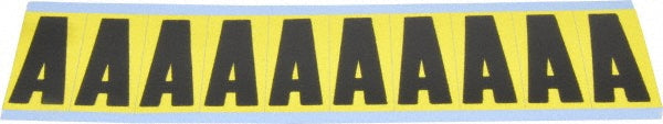 Stranco Incorporated SB5-A Number & Letter Label "A", Rectangle, 1" Wide