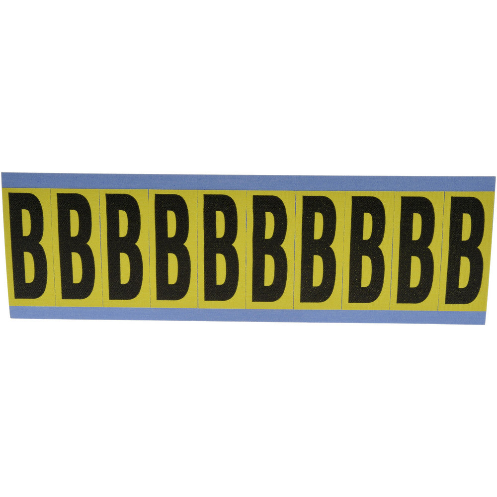 Stranco Incorporated SB5-B Number & Letter Label "B", Rectangle, 1" Wide