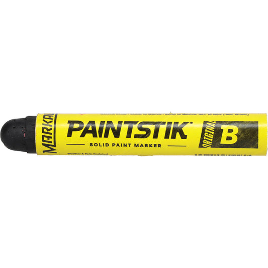 Markal 80223 Solid Paint Marker Black, Oil Base, Round Tip