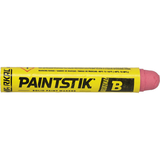Markal 80222 Solid Paint Marker Red, Oil Base, Round Tip