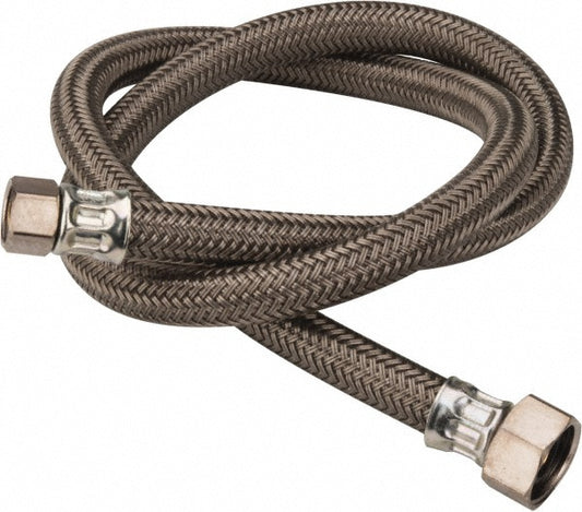 Brass Craft B1-36A F 3/8" Compression Inlet, 1/2" FIP Outlet, Brass Flexible Connector