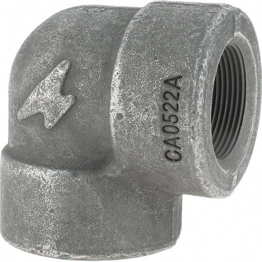 Anvil 0361101603 Black 90 &deg Elbow 1-1/2", Threaded