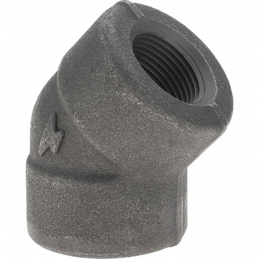 Anvil 0361110802 Black 45 &deg Elbow 3/4", Threaded
