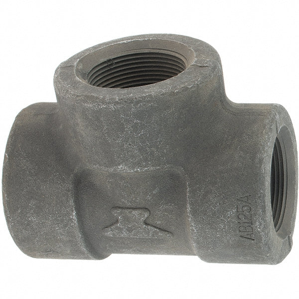 Anvil 0361120405 Black Tee 1-1/2", Threaded
