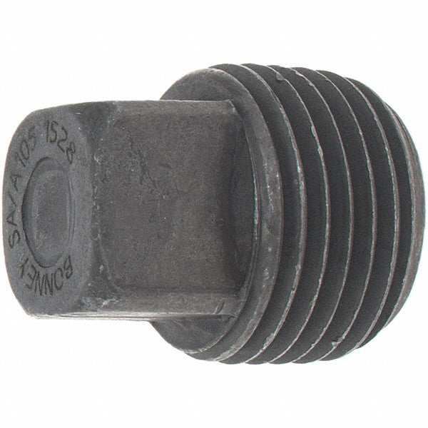 Anvil 0361300809 Black Square Plug 1/2", Threaded