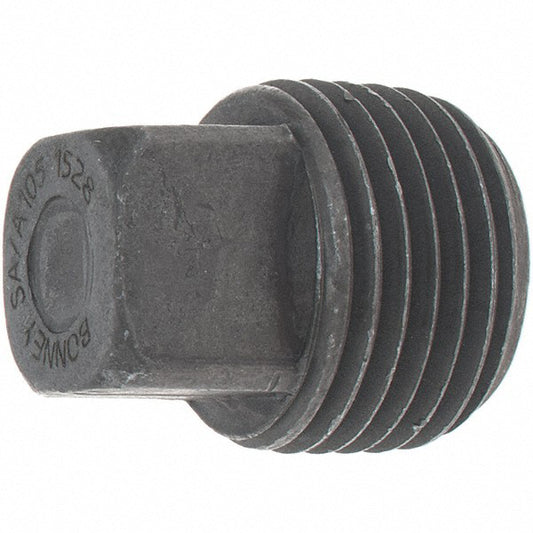 Anvil 0361300809 Black Square Plug 1/2", Threaded