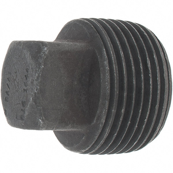 Anvil 0361301203 Black Square Plug 1", Threaded